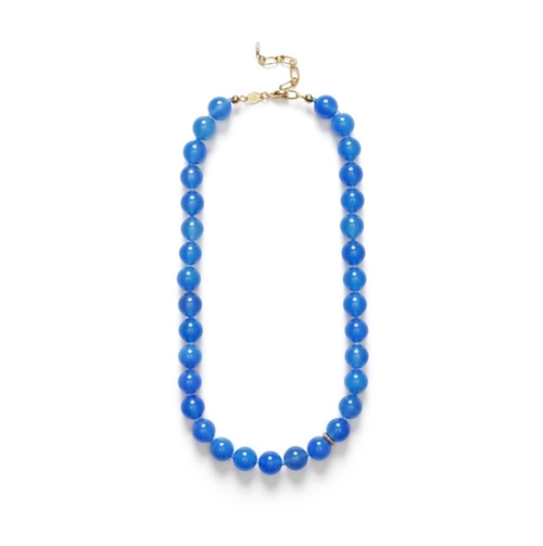 ANNI LU BALL NECKLACE PACIFIC BLUE